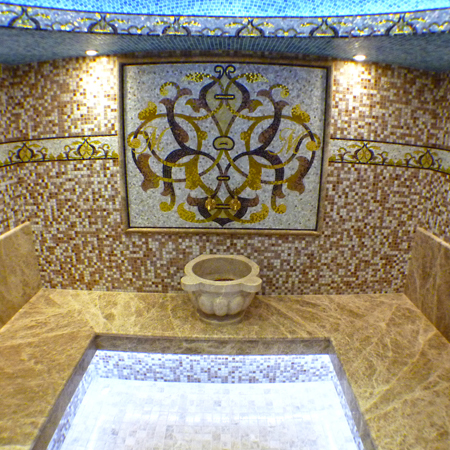 Разновидности мозаики в турецкой бане