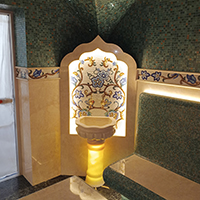 Турецкий хамам в восточном стиле по индивидуальному дизайну